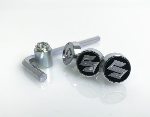 ナンバープレートロックボルト