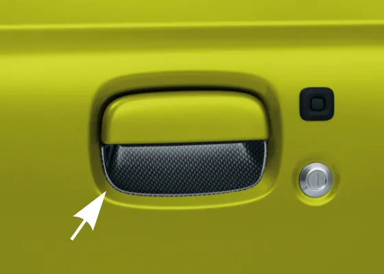 ドアハンドルエスカッション