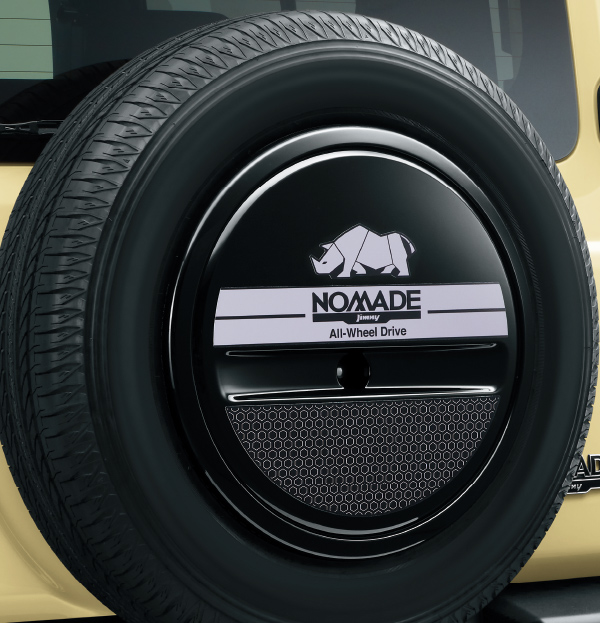 スペアタイヤハーフカバーデカール(アーバンエッジ)