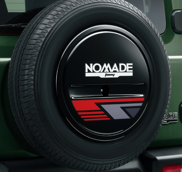 スペアタイヤハーフカバーデカール(ノスタルジックライン)