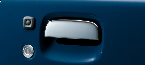 メッキドアハンドル