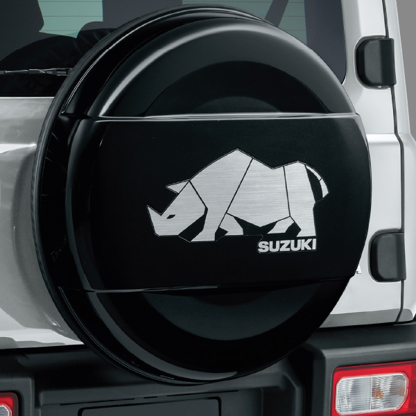 スペアタイヤカバー(サイ(ヘアライン調))