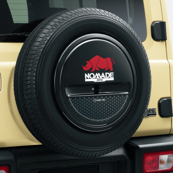 スペアタイヤハーフカバーデカール(ツールギア)