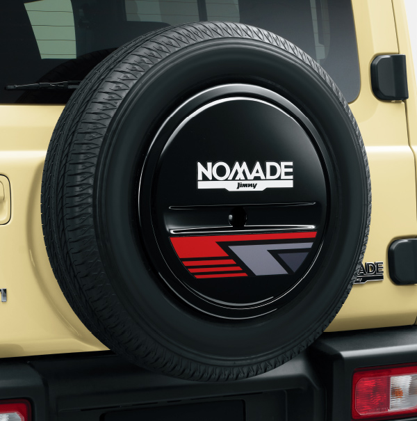 スペアタイヤハーフカバーデカール(ノスタルジックライン)