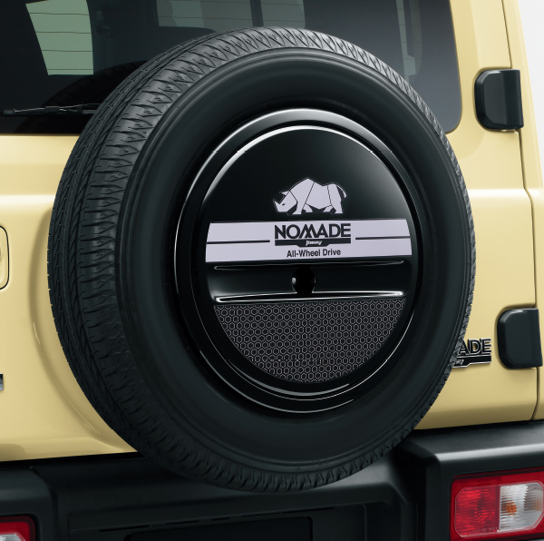 スペアタイヤハーフカバーデカール(アーバンエッジ)