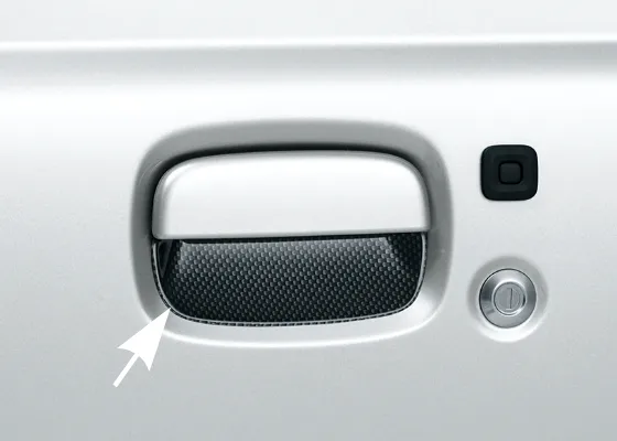 ドアハンドルエスカッション