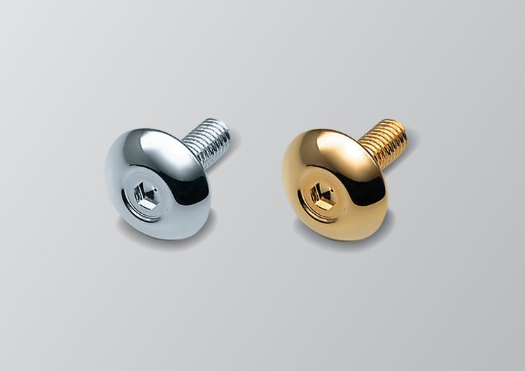 ナンバープレート飾りボルト