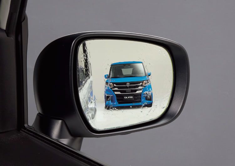 ハイドロフィリックドアミラー