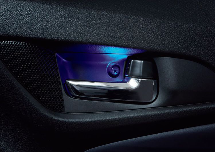 ドアハンドルイルミネーション