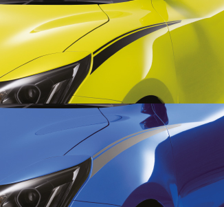 フロントフェンダーデカール