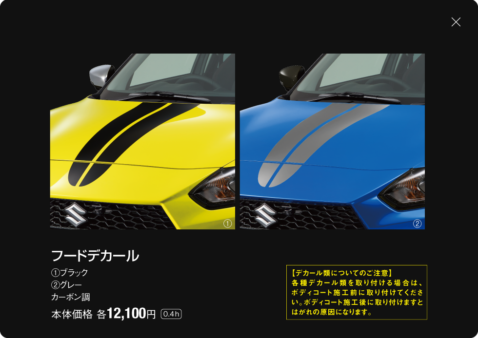 フードデカール