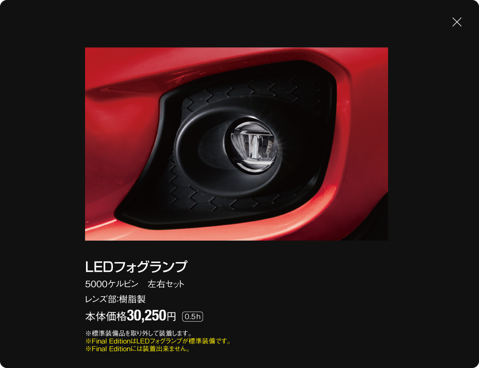 ＬＥＤフォグランプ