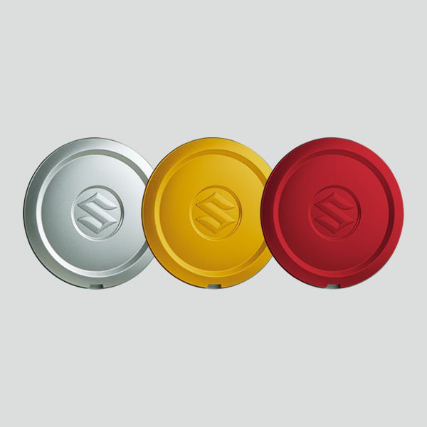 アルミホイールハーフキャップ