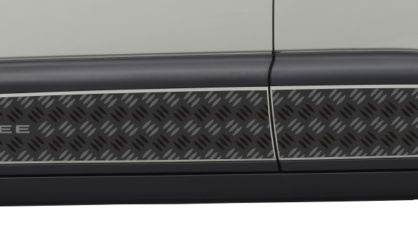 ドアスプラッシュガードパネルデカール（タフ）